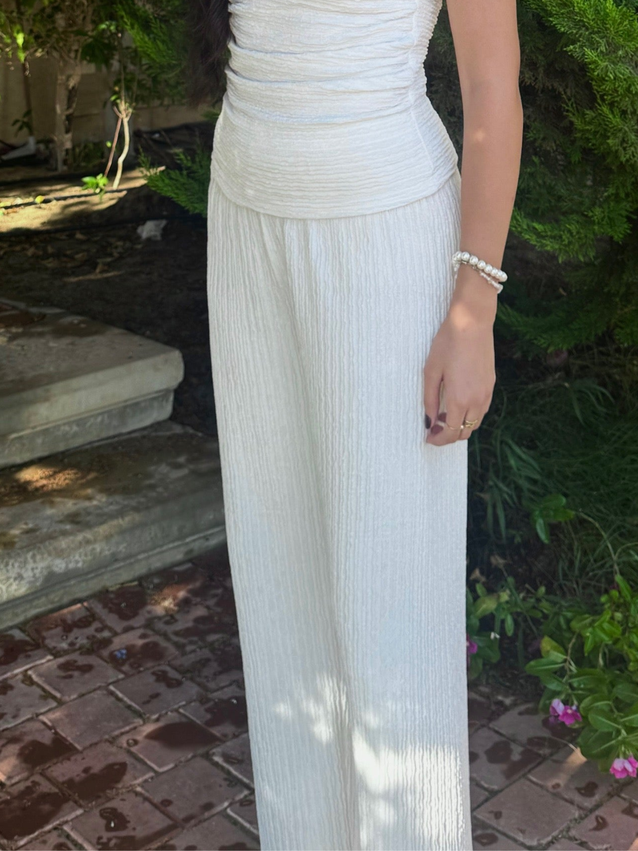 Layl White Pants